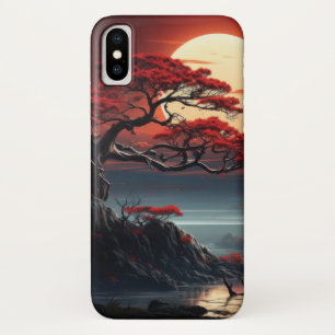 Funda Para iPhone X Árbol Bonsai