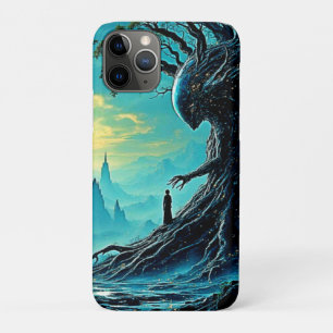 Funda Para iPhone 11 Pro Árbol cósmico de la fantasía de la vida