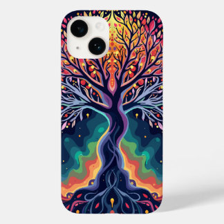 Funda Para iPhone 14 De Case-Mate Árbol cósmico vibrante