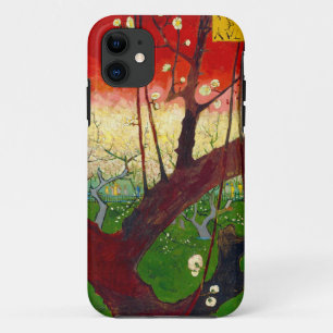 Funda Para iPhone 11 Árbol de ciruelas flotantes Van Gogh después de Hi