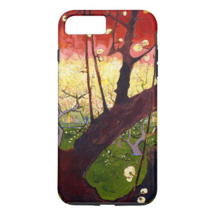 Funda Para iPhone 8 Plus/7 Plus Árbol de ciruelas flotantes Van Gogh después de Hi