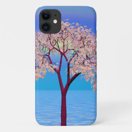 Funda Para iPhone 11 Árbol de flores