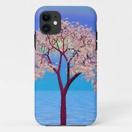 Funda Para iPhone 11 Árbol de flores