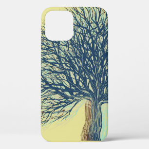 Funda Para iPhone 12 Pro Árbol de invierno #2