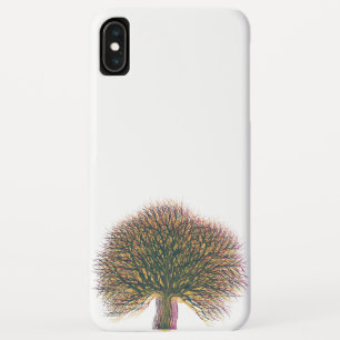 Funda Para iPhone XS Max Árbol de invierno de verano de primavera otoño #2