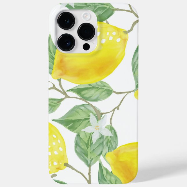 Funda De Case-Mate Para iPhone Árbol de limón (Reverso)