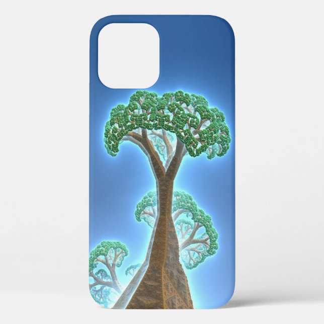 Funda De Case-Mate Para iPhone Árbol de luz (Reverso )