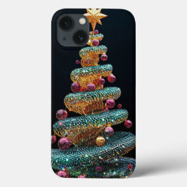 Funda Para iPhone 13 árbol de Navidad