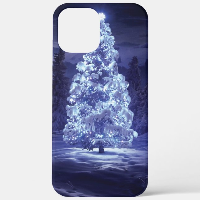Funda De Case-Mate Para iPhone Árbol de Navidad (Reverso )