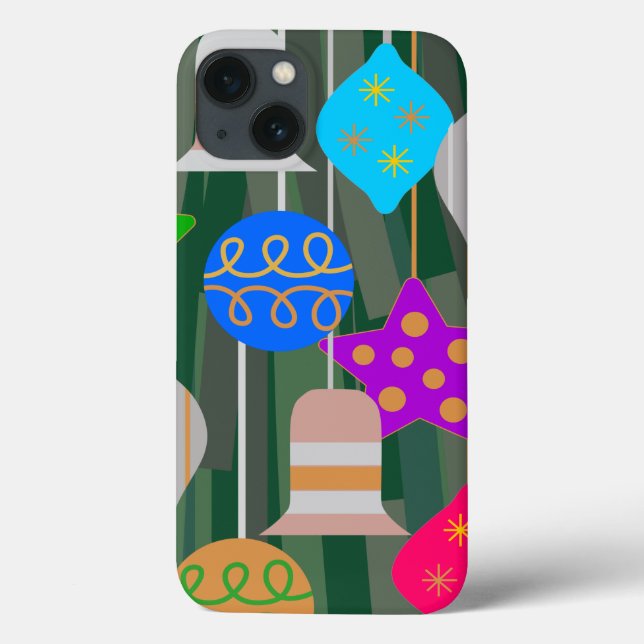 Funda De Case-Mate Para iPhone Árbol de Navidad (Reverso)