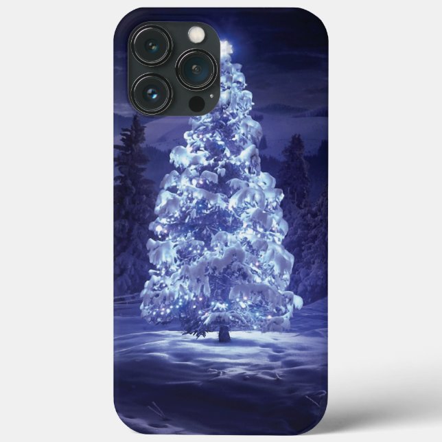 Funda De Case-Mate Para iPhone Árbol de Navidad (Reverso )