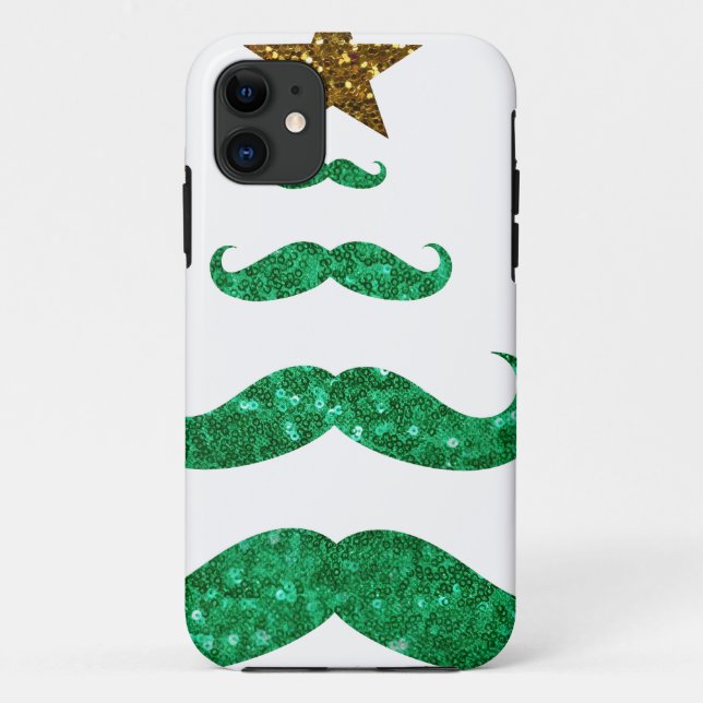 Funda De Case-Mate Para iPhone árbol de navidad (Reverso)