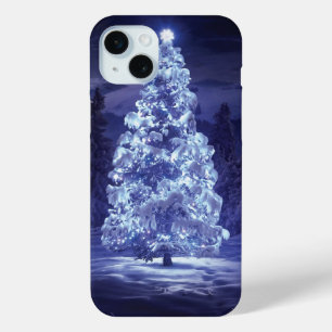 Funda Para iPhone 15 Mini Árbol de Navidad