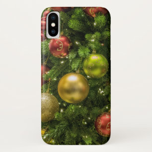 Funda Para iPhone X Árbol de Navidad decorado