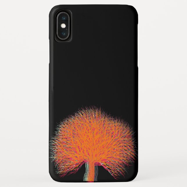 Funda De Case-Mate Para iPhone Árbol de otoño #2 (Reverso)