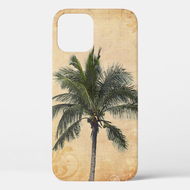 Funda De Case-Mate Para iPhone Árbol de palma (Reverso )