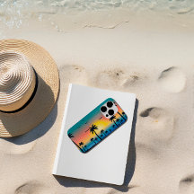 Árbol de palmeras de la playa Sunset