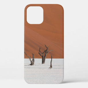 FUNDA PARA iPhone 12 ÁRBOL DE PÉRDIDA EN TIERRA CUBIERTA DE NIEVE BLANC