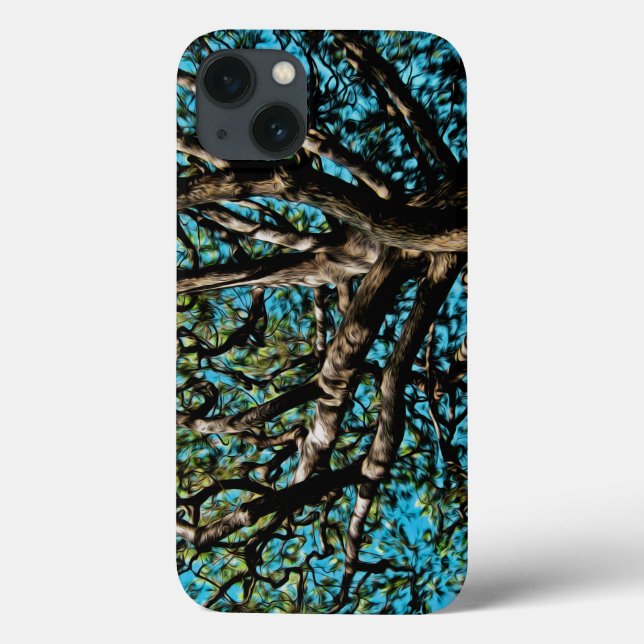Funda De Case-Mate Para iPhone Árbol de Roble (Reverso)