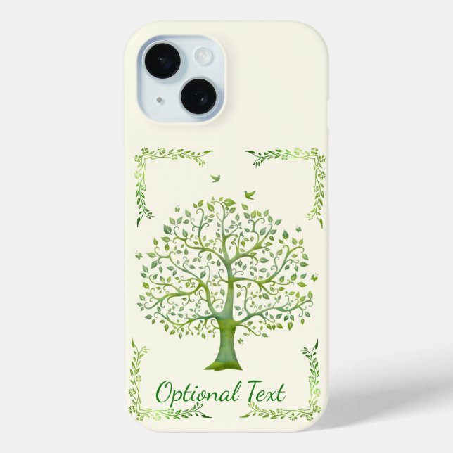 Funda De Case-Mate Para iPhone Árbol de vida (Reverso )