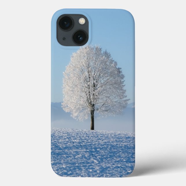 Funda De Case-Mate Para iPhone Árbol del invierno (Reverso)
