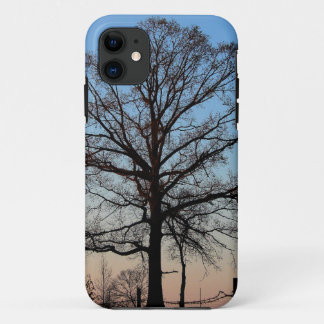 Funda Para iPhone 11 Árbol en el iPhone 5 de la oscuridad