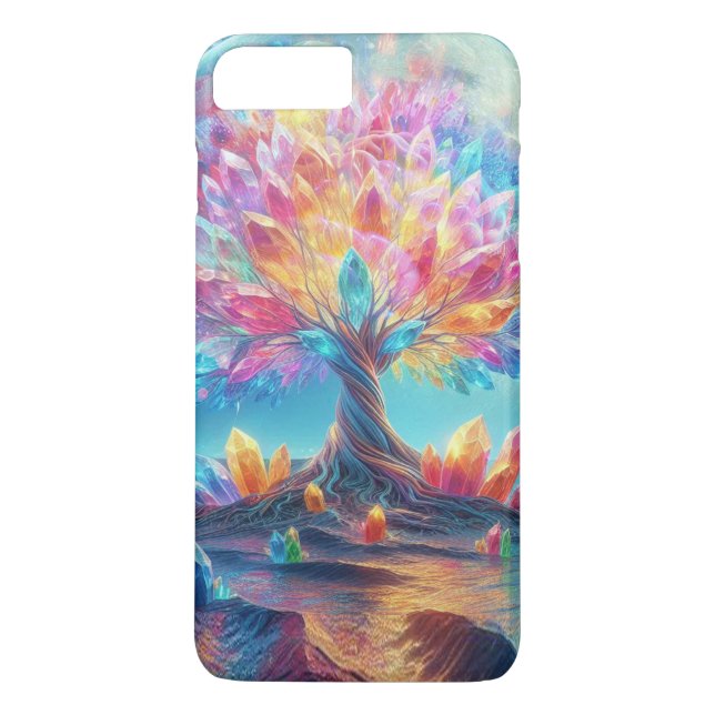 Funda De Case-Mate Para iPhone Árbol lunar (Reverso)