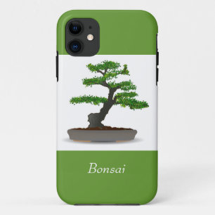 Funda Para iPhone 11 Árbol miniatura japonés de los bonsais con los