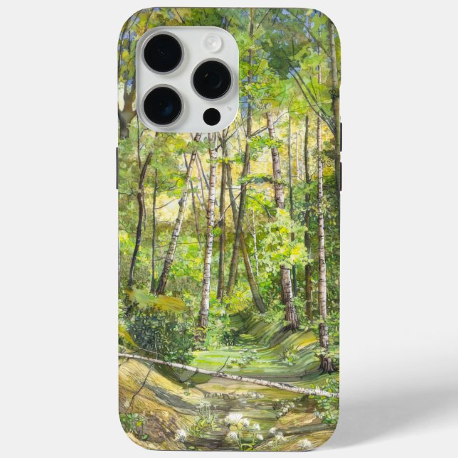 Funda De Case-Mate Para iPhone arbolar (Reverso )