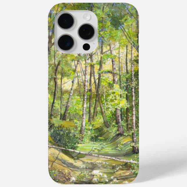 Funda De Case-Mate Para iPhone arbolar (Reverso )