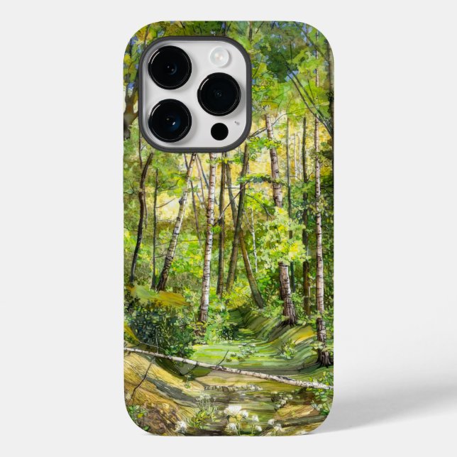 Funda De Case-Mate Para iPhone arbolar (Reverso )