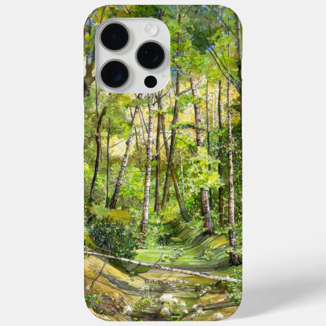 Funda De Case-Mate Para iPhone arbolar (Reverso )