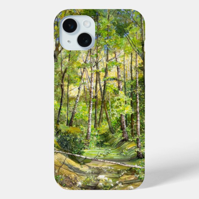 Funda De Case-Mate Para iPhone arbolar (Reverso )