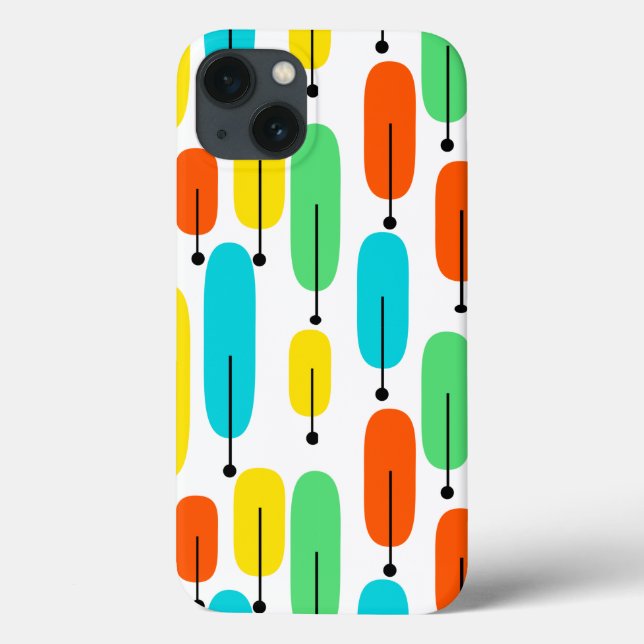 Funda De Case-Mate Para iPhone Árboles atómicos (Reverso)
