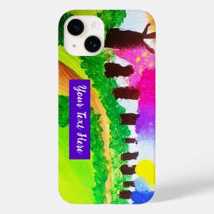 Funda Para iPhone 14 De Case-Mate Árboles de color de caramelo - estuche para iPhone