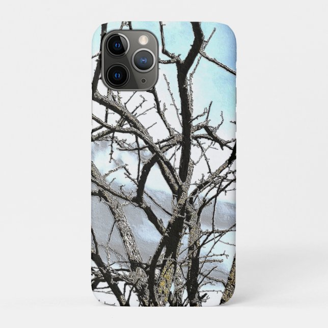 FUNDA DE Case-Mate PARA iPhone ÁRBOLES DE INVIERNO (Reverso)