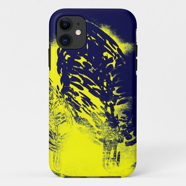 Funda De Case-Mate Para iPhone Árboles de noche (Reverso)