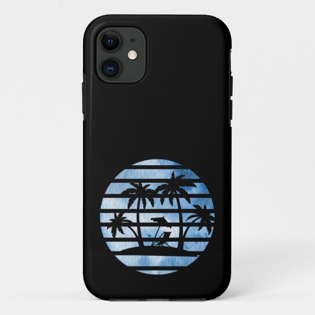 FUNDA DE Case-Mate PARA iPhone ÁRBOLES DE PALMA (Reverso)