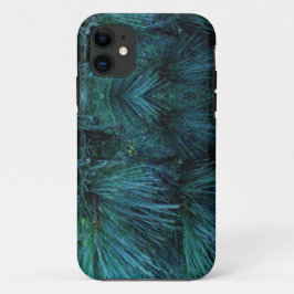 Funda Para iPhone 11 Árboles de pino rústico | bosque de pinos | conífe