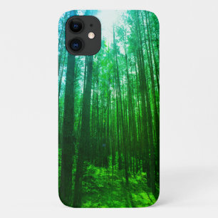 Funda Para iPhone 11 Árboles forestales Cielo Bielorrusia Naturaleza iP