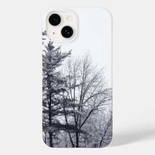 Funda Para iPhone 14 De Case-Mate Árboles nevados: Vertical