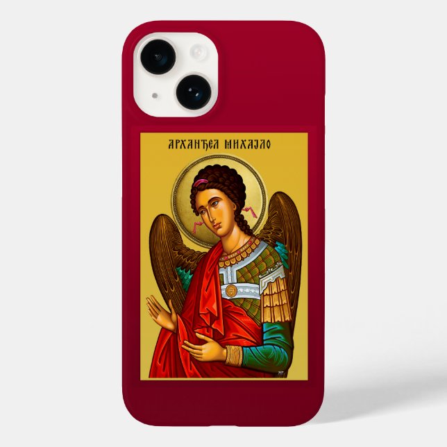 Funda De Case-Mate Para iPhone Archangel Michael (Reverso )