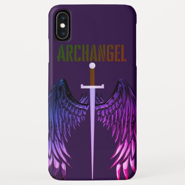 FUNDA DE Case-Mate PARA iPhone ARCHANGEL SWORD (Reverso)