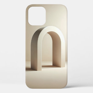 Funda Para iPhone 12 Arco Arquitectónico Minimalista - Estética Moderna