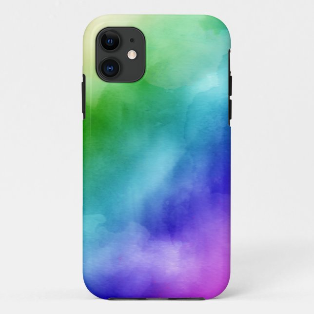 Funda De Case-Mate Para iPhone Arco de arcoiris (Reverso)