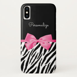 Funda Para iPhone X Arco elegante y nombre de las rosas fuertes del