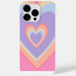 Funda Para iPhone 14 Pro Max De Case-Mate arco iris con forma de corazón