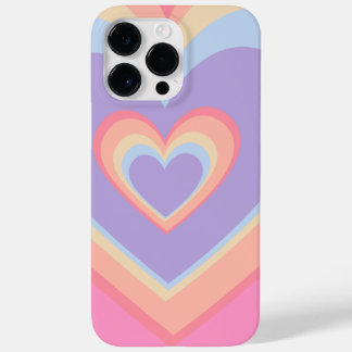 Funda Para iPhone 14 Pro Max De Case-Mate arco iris con forma de corazón