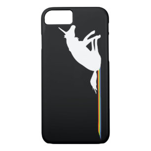 Funda Para iPhone 8/7 Arco iris divertidos de Pooping del unicornio