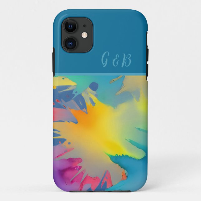 Funda De Case-Mate Para iPhone arco iris lgbtq (Reverso)